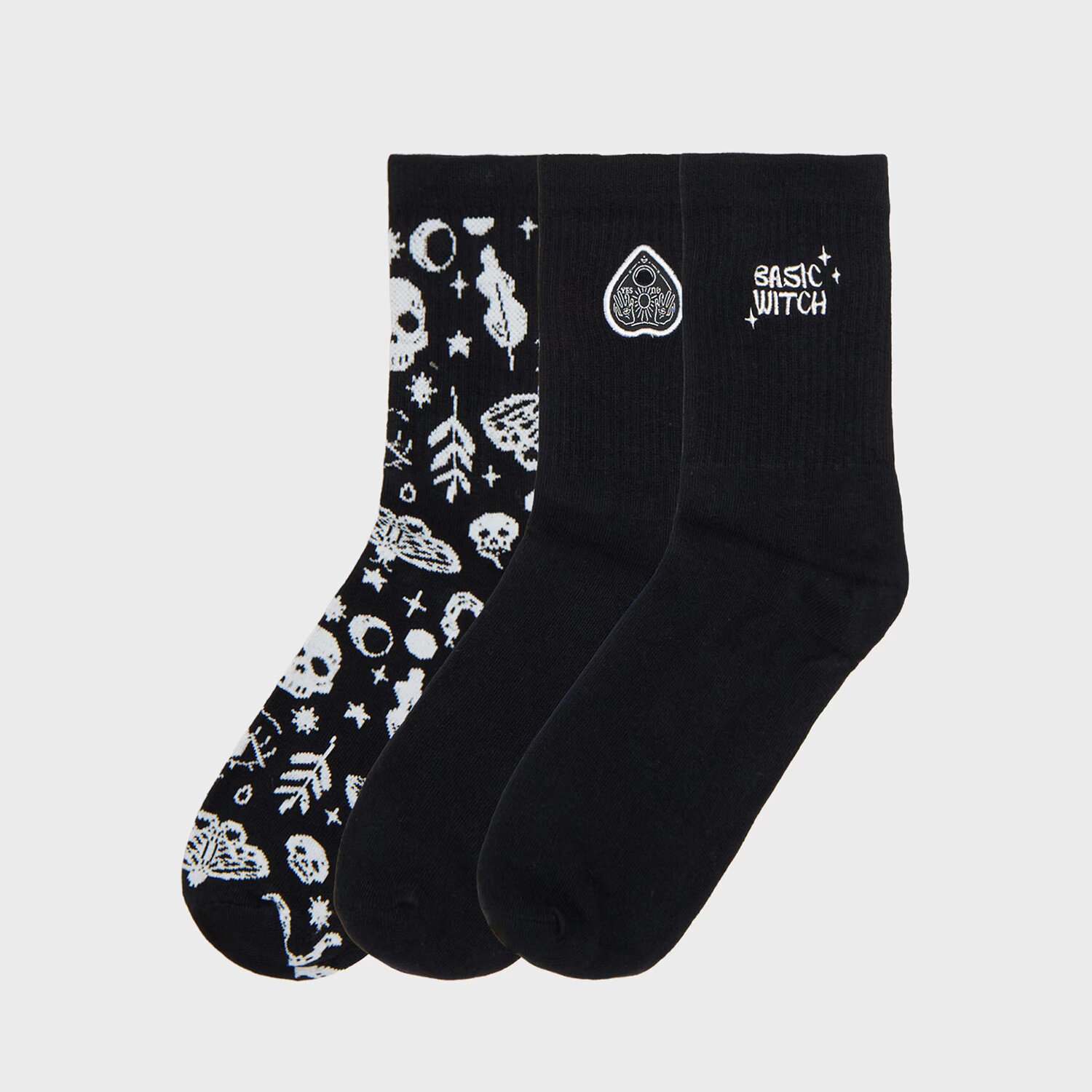 Cropp 3 pack șosete cu imprimeu - multicolor