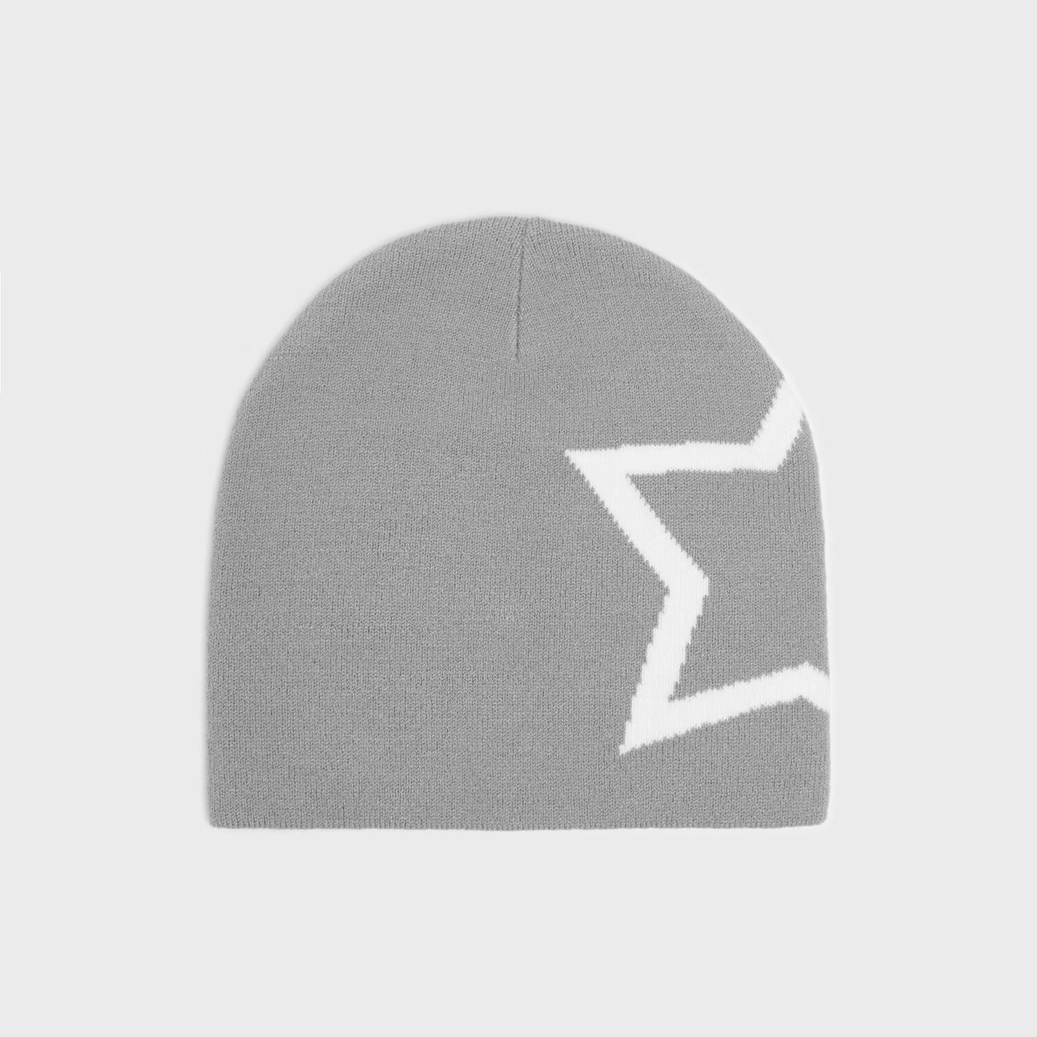Cropp Căciulă beanie cu imprimeu - gri deschis