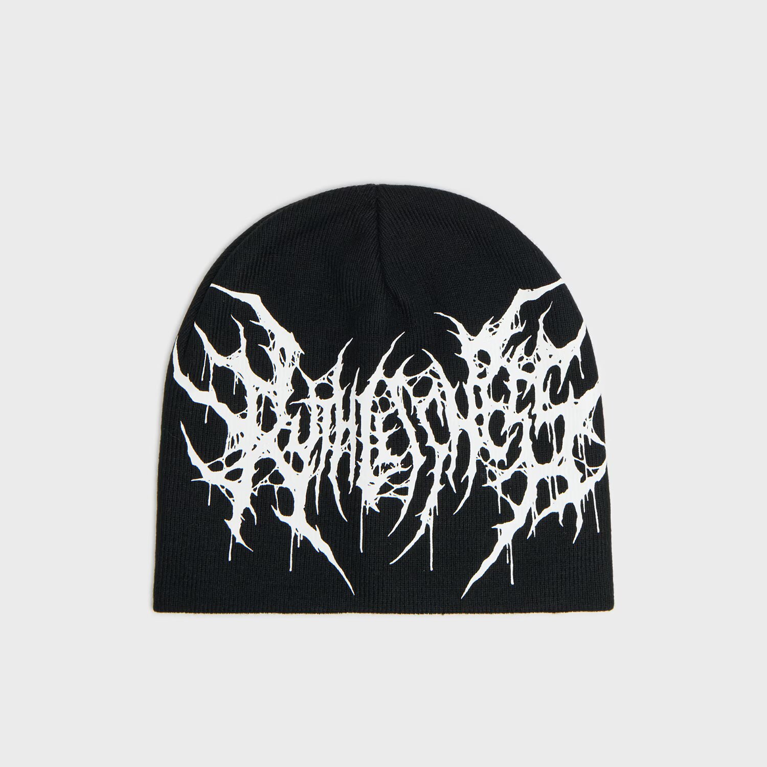 Cropp Căciulă beanie cu imprimeu - negru