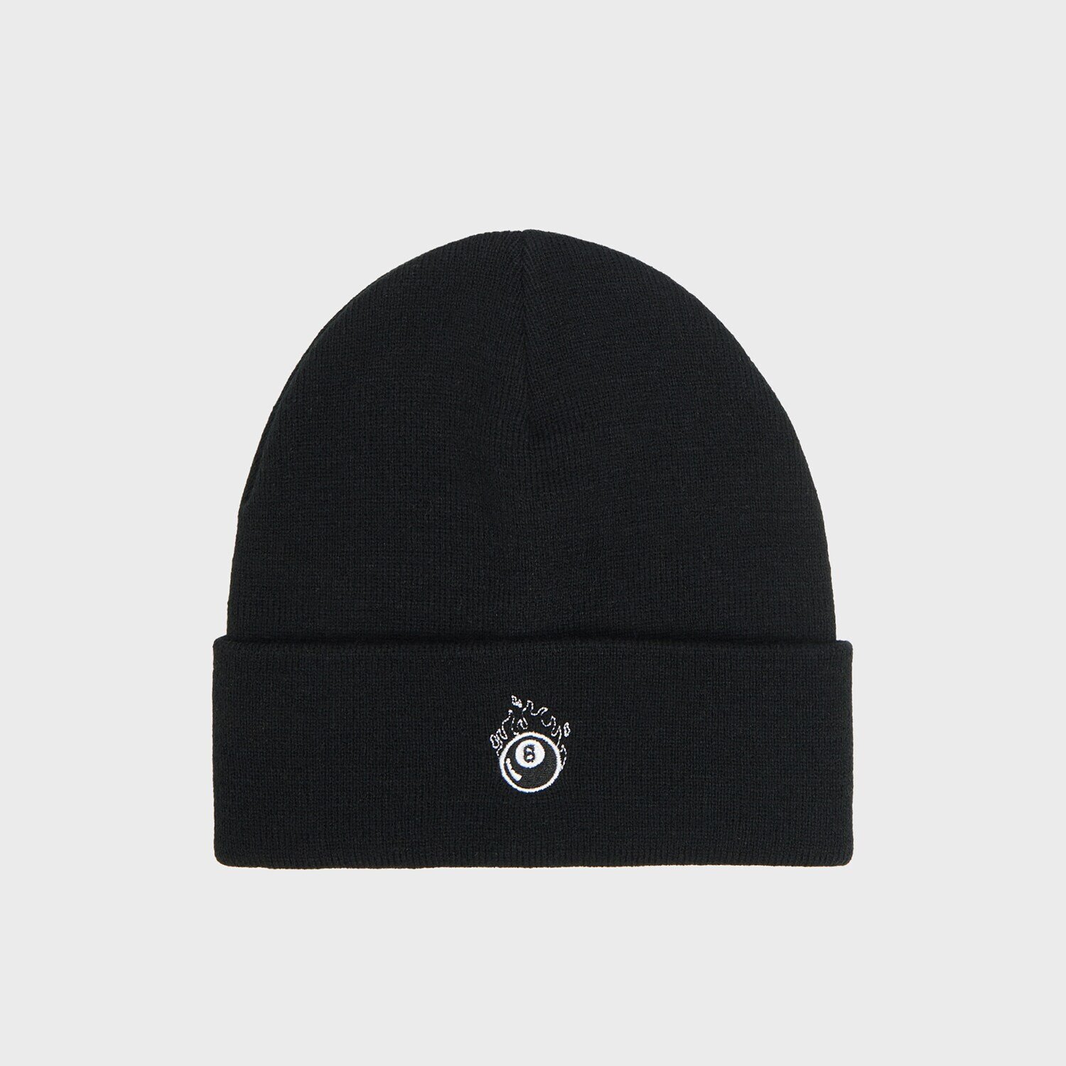 Cropp Căciulă beanie neagră cu aplicație cusută - negru