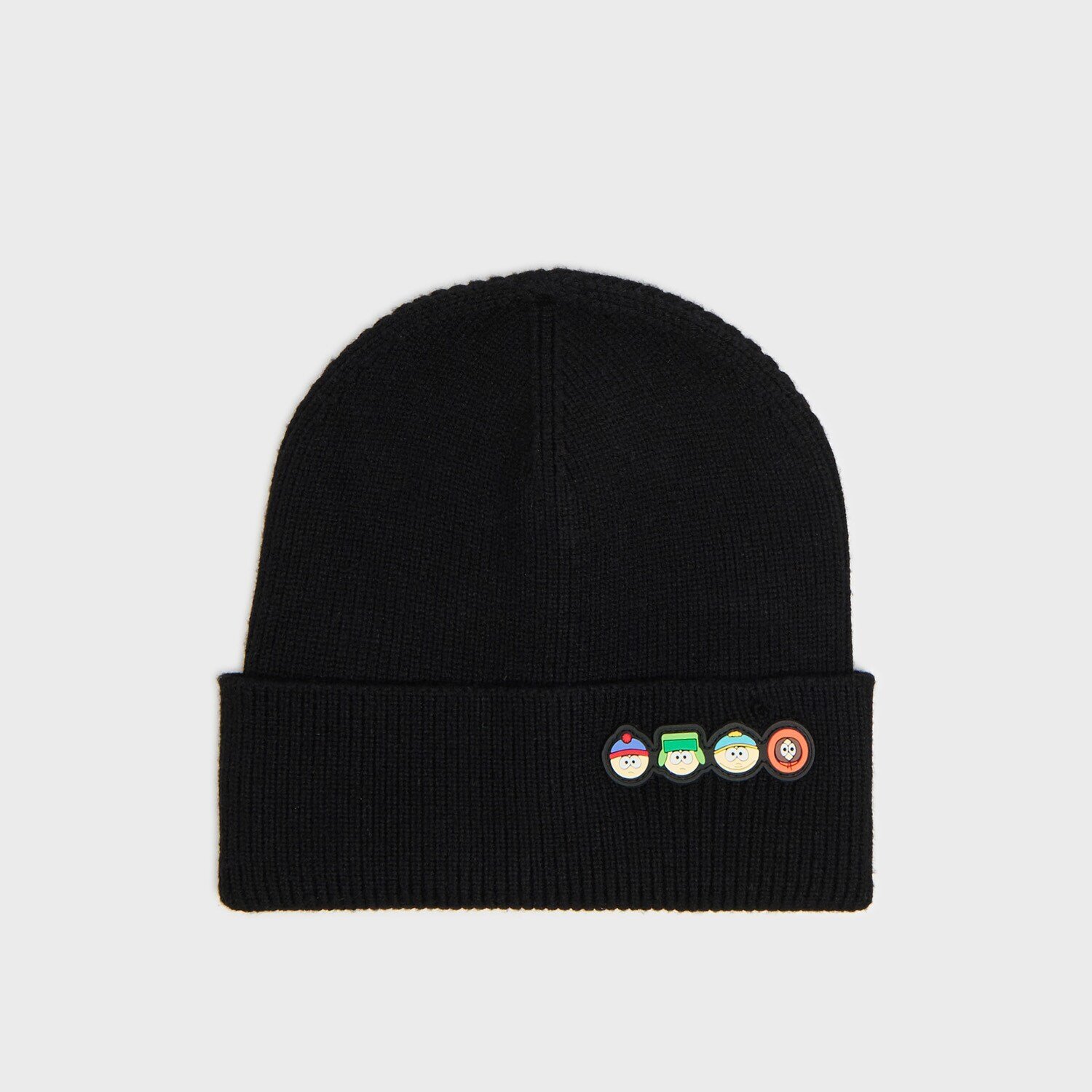 Cropp Căciulă beanie neagră cu aplicație cusută South Park - negru