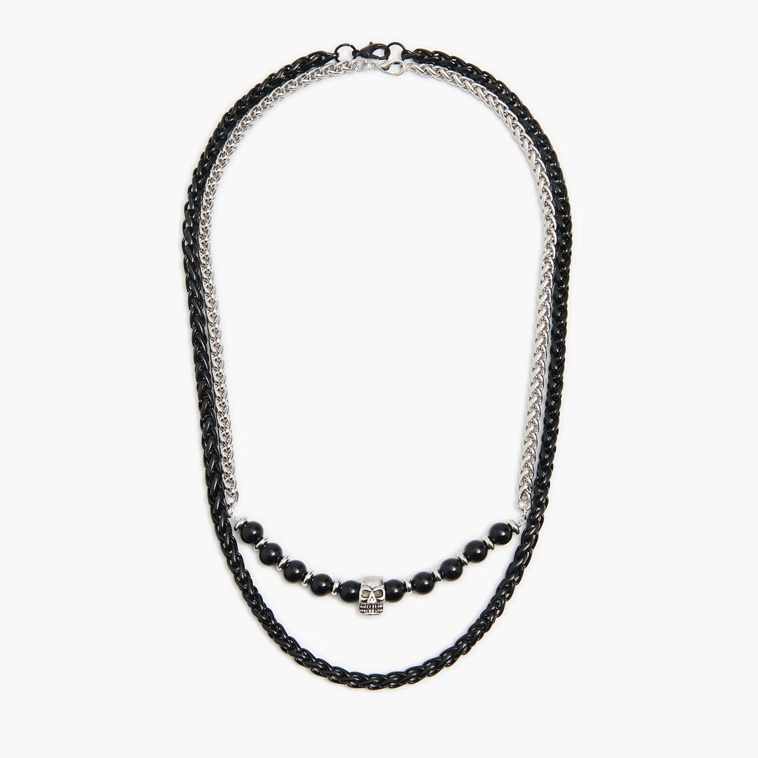 Cropp Colier cu pandative - negru