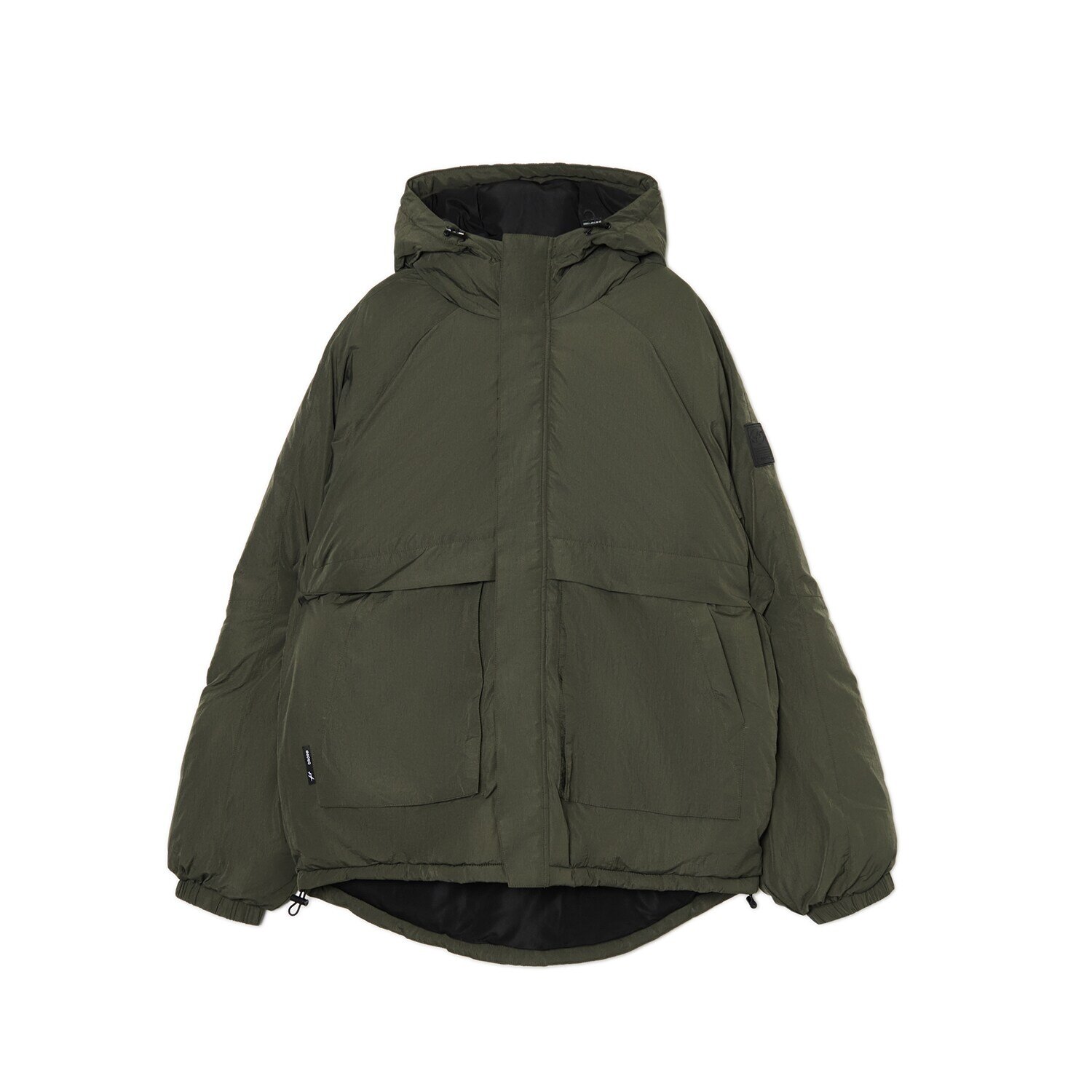 Cropp Geacă cu glugă - verde-oliv