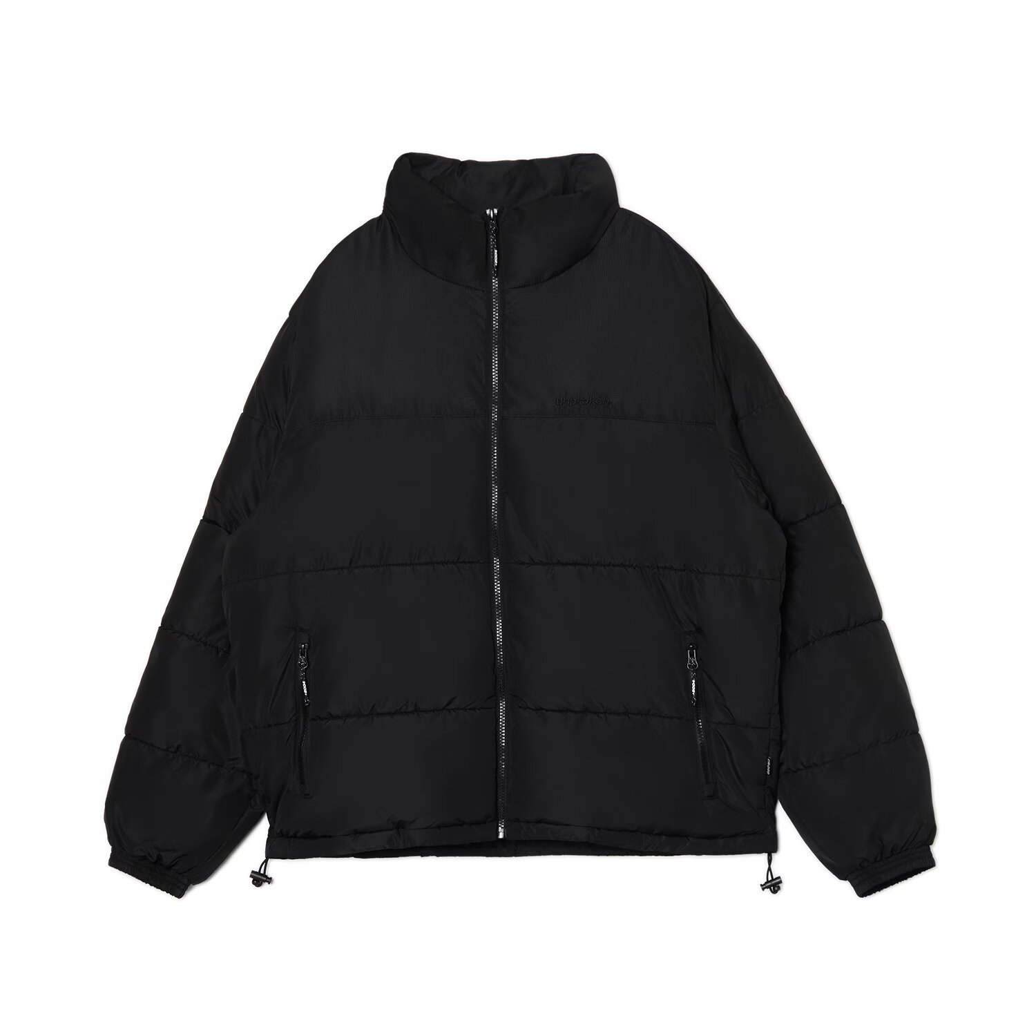 Cropp Geacă matlasată bufantă - negru