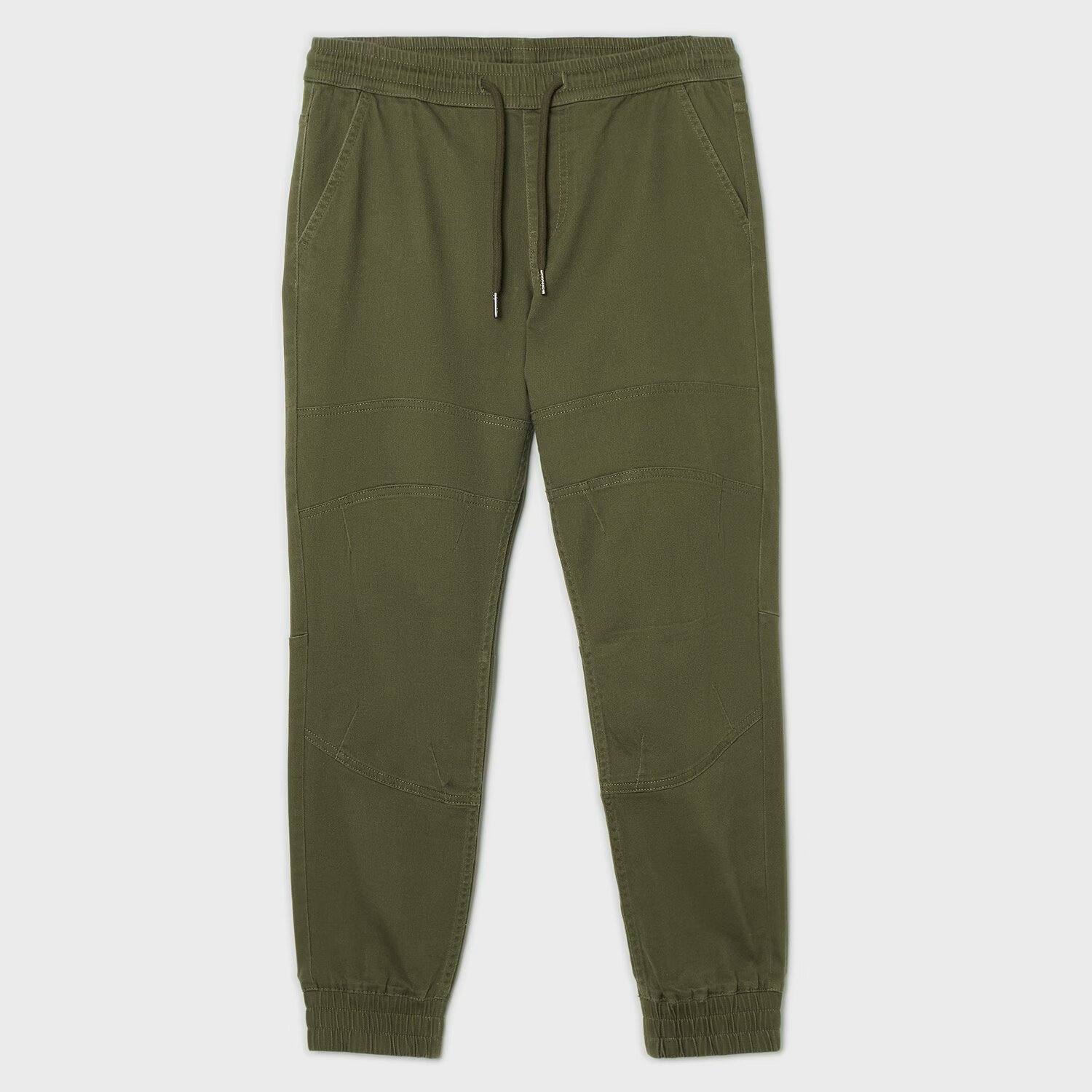 Cropp Pantaloni jogger slim fit - verde-oliv