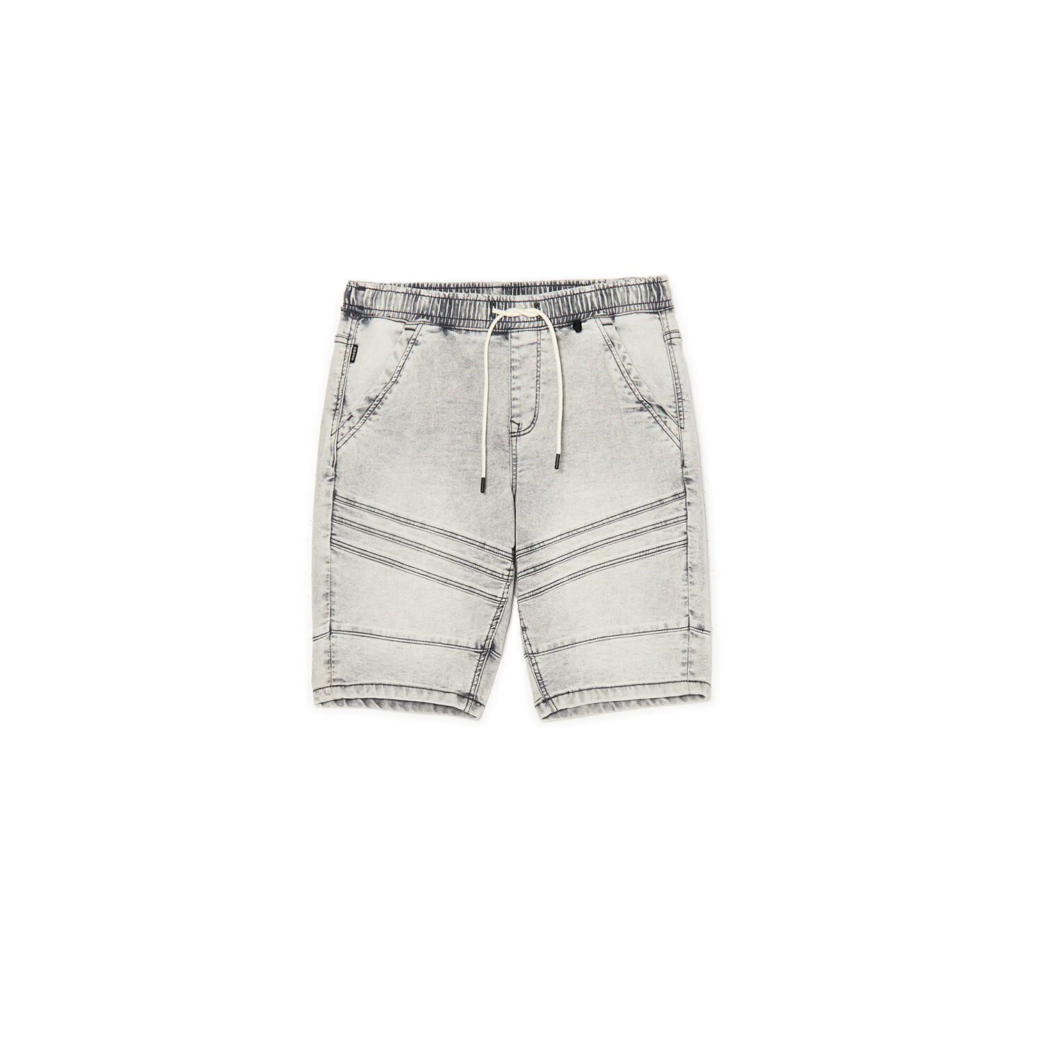 Cropp Pantaloni scurți de blugi cu efect prespălat - gri deschis
