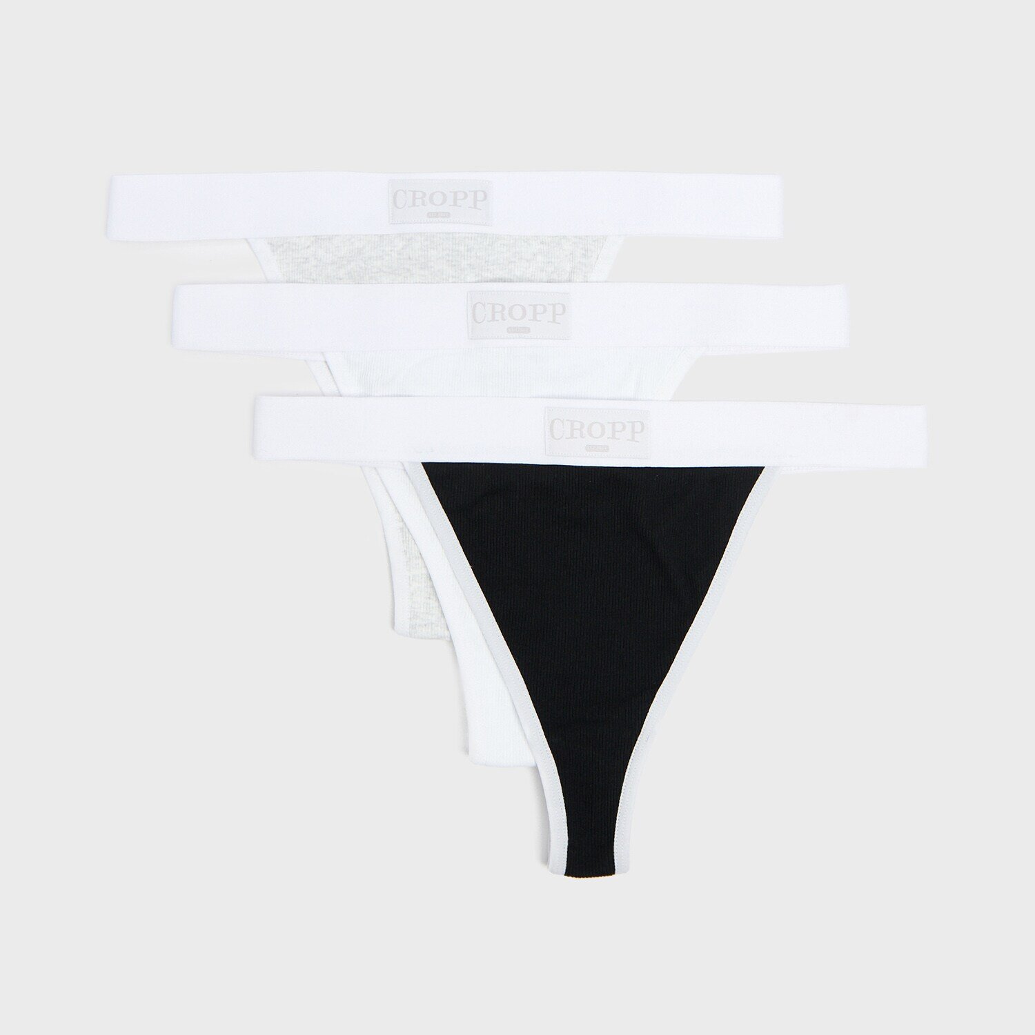 Cropp Set de 3 perechi de chiloți - multicolor