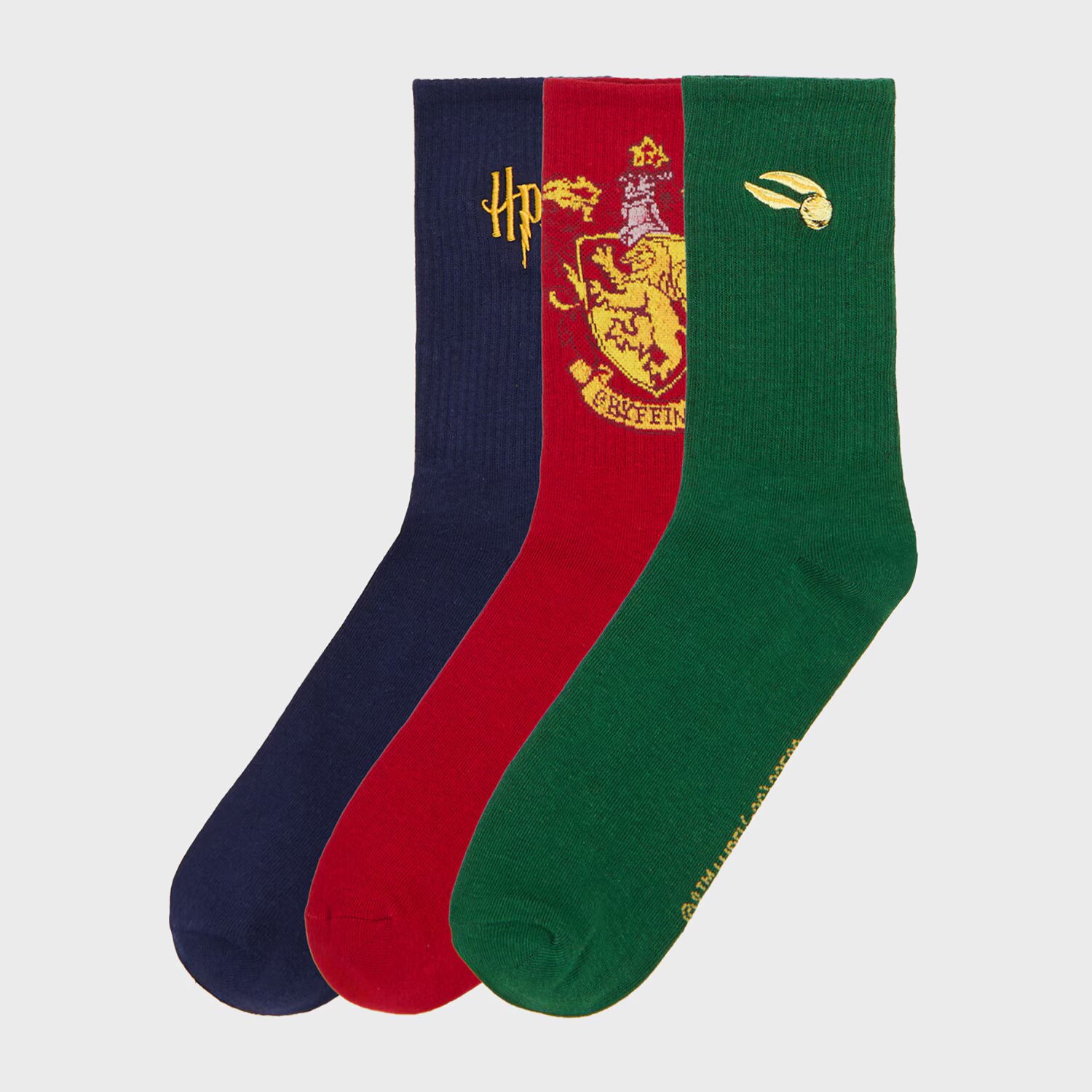 Cropp Set de 3 perechi de şosete Harry Potter - multicolor
