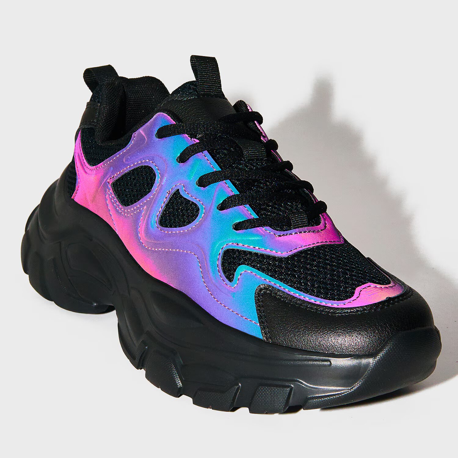 Cropp Sneakers cu efect holografic - multicolor