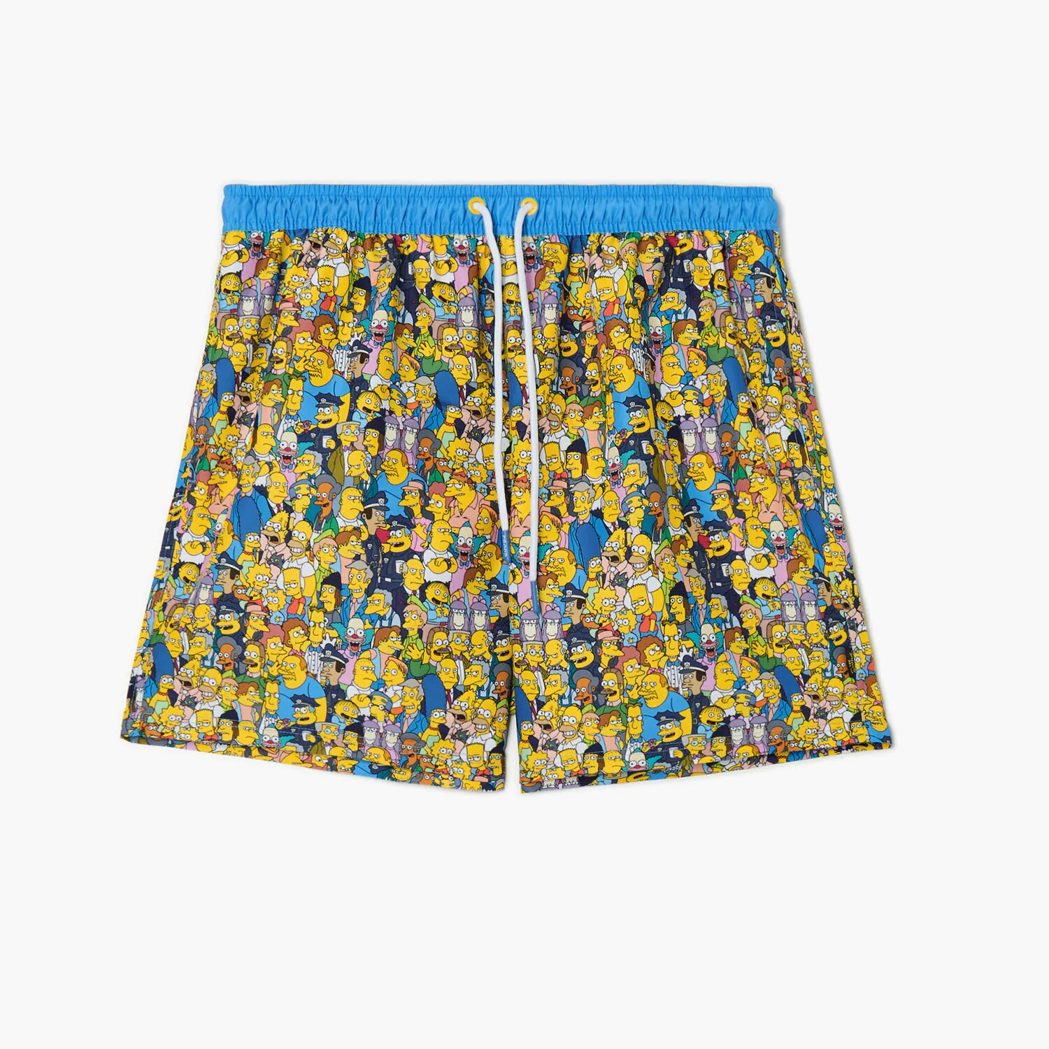 Cropp Șort de baie cu imprimeu integral The Simpsons - albastru