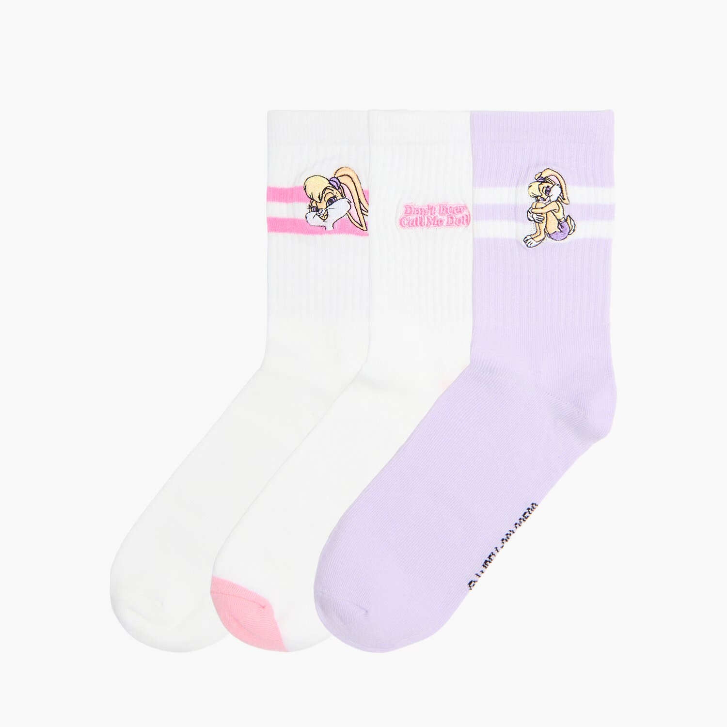 Cropp Șosete 3 pack de iarnă Lola Bunny - multicolor