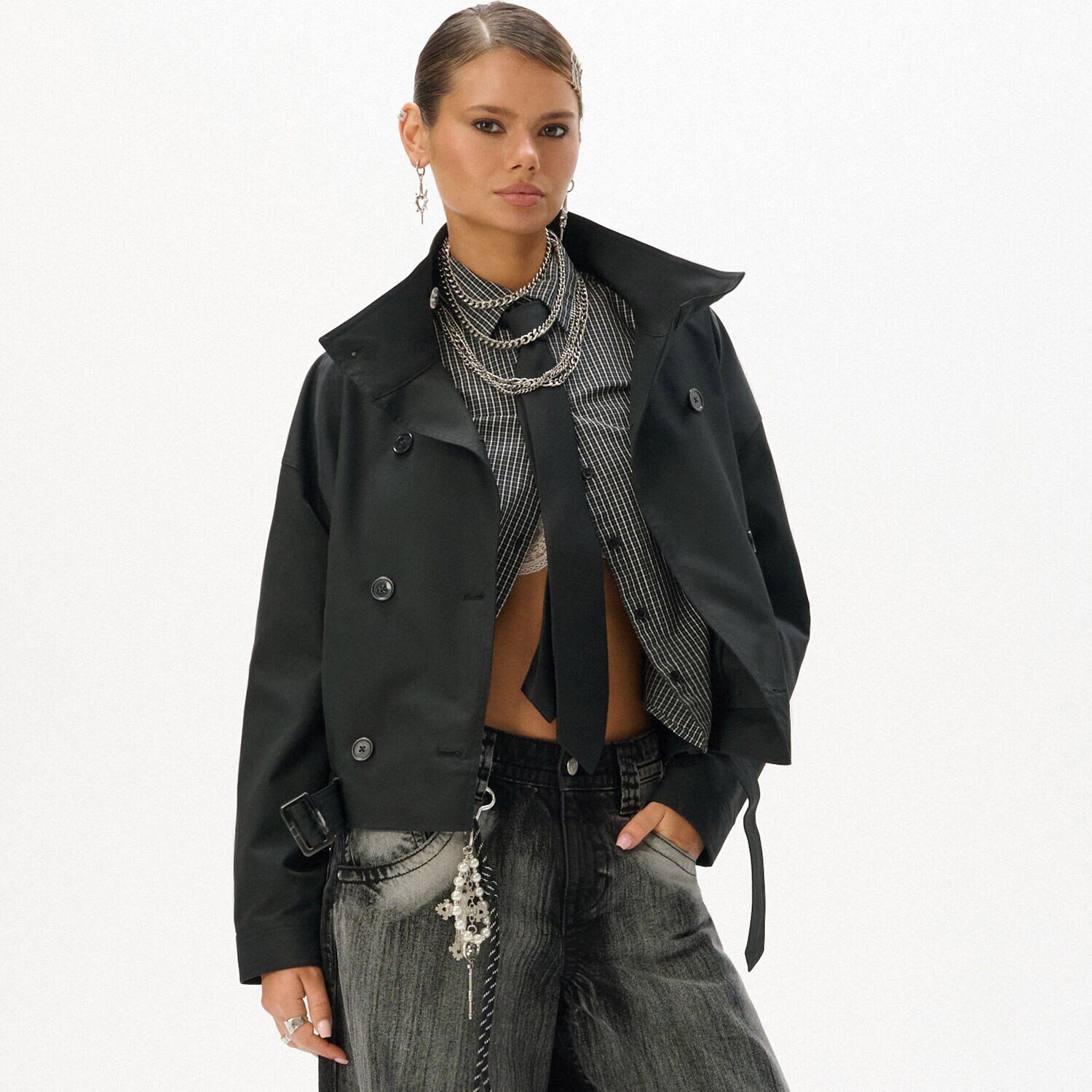 Cropp Trenci - negru