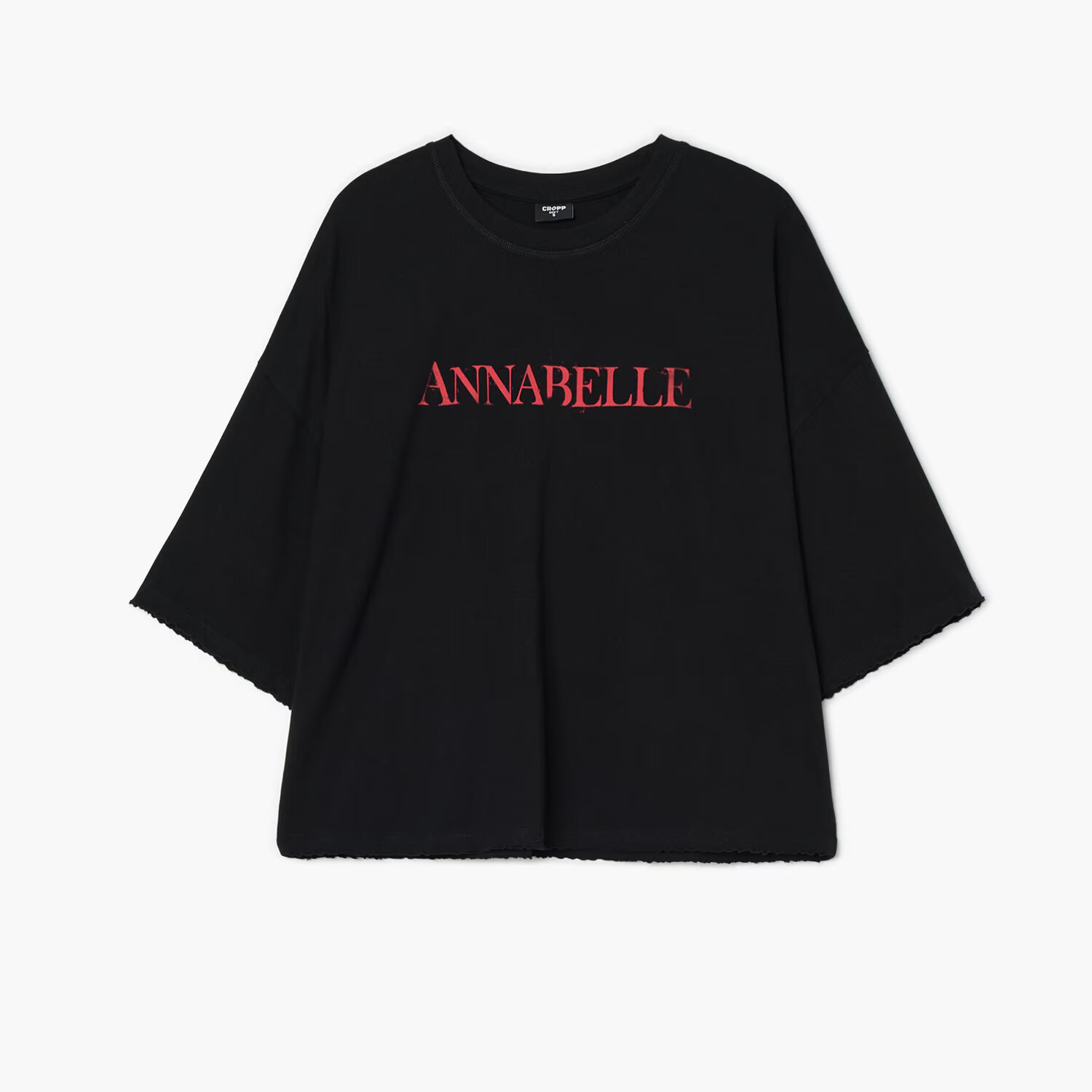 Cropp Tricou negru cu imprimeu Annabelle The Conjuring - negru