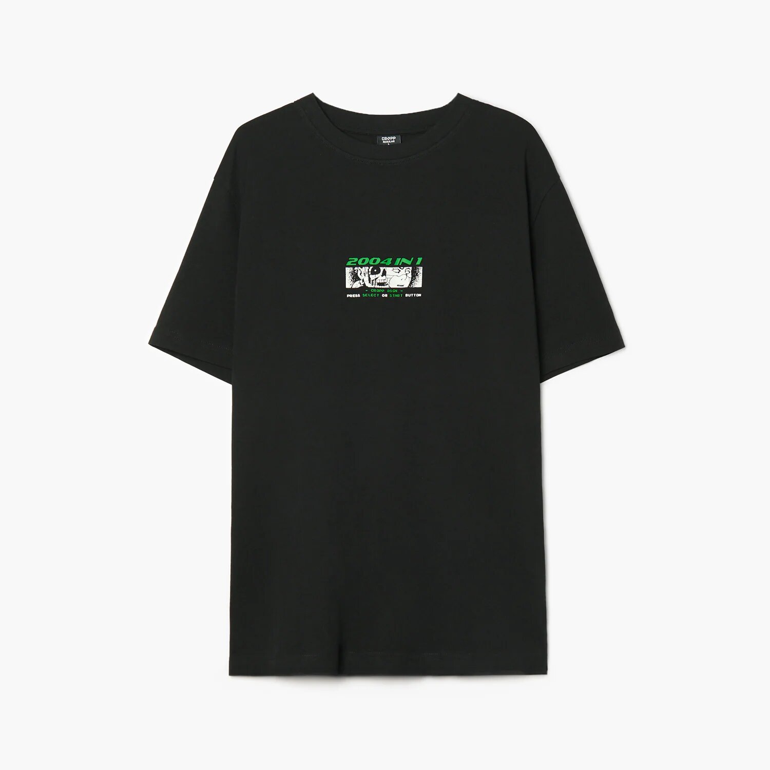 Cropp Tricou negru cu imprimeu - negru