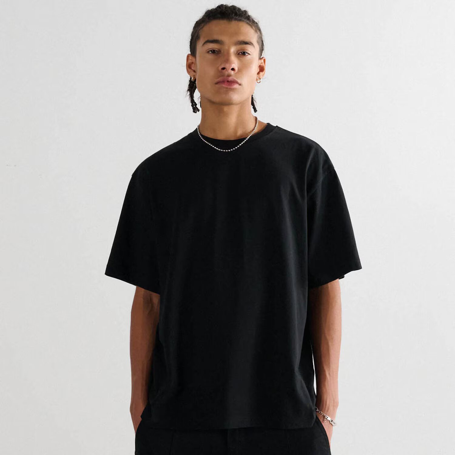 Cropp Tricou negru cu imprimeu - negru