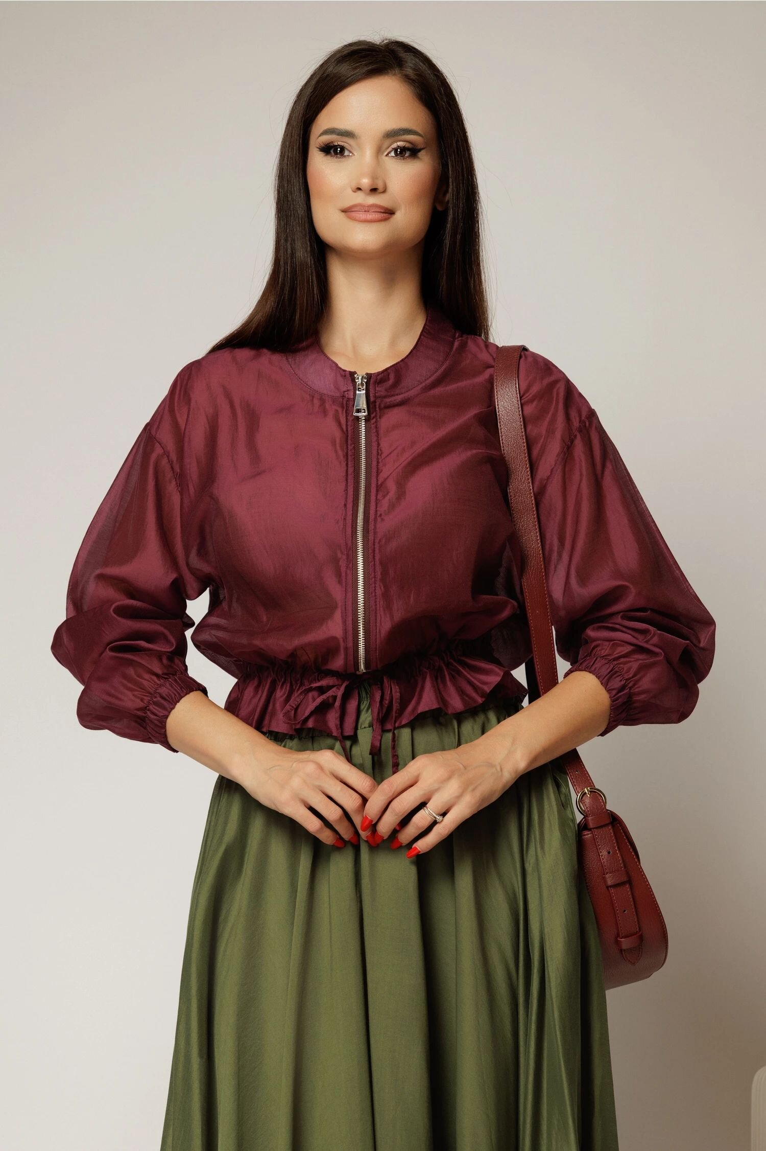  Jacheta bordo subtire tip bomber