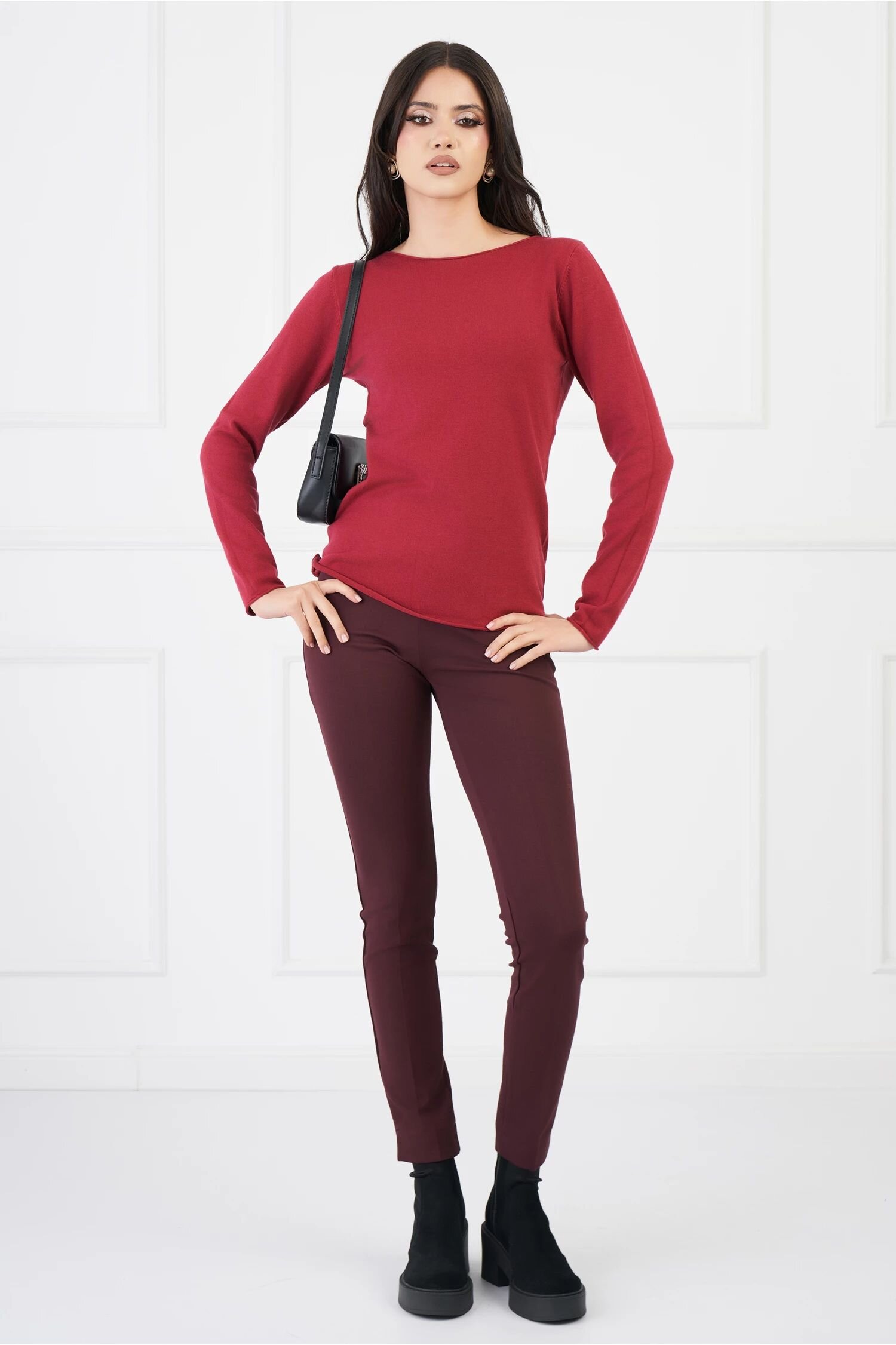  Pantaloni Mira bordo conici