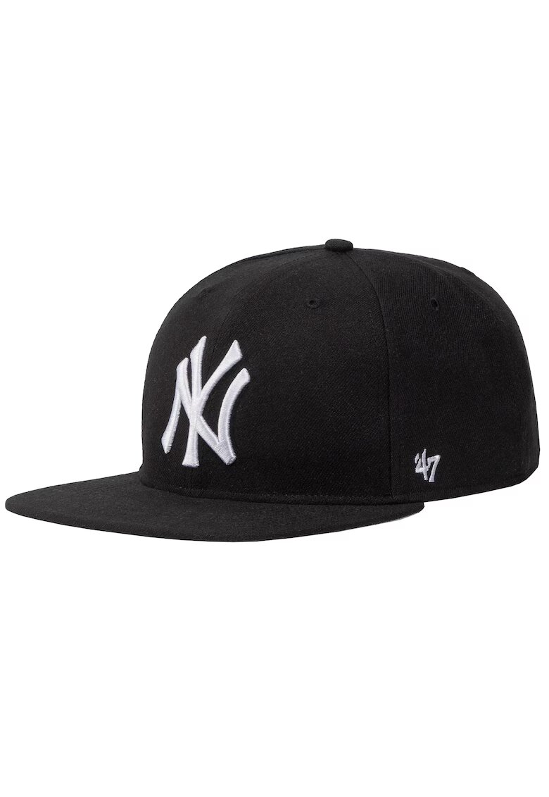 47 Brand Sapca - MLB New York Yankees No Shot Cap B-NSHOT17WBP-BK - Negru -