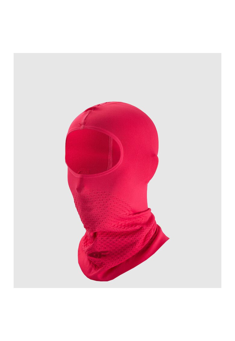 4F Balaclava sport - unisex roz - poliester - fara cusaturi - L/XL