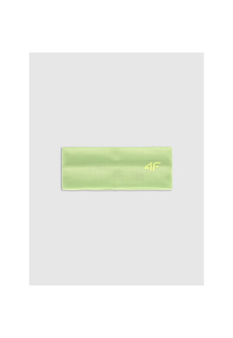 4F Bandana sportiva unisex verde - L/XL - material sintetic - design cu logo
