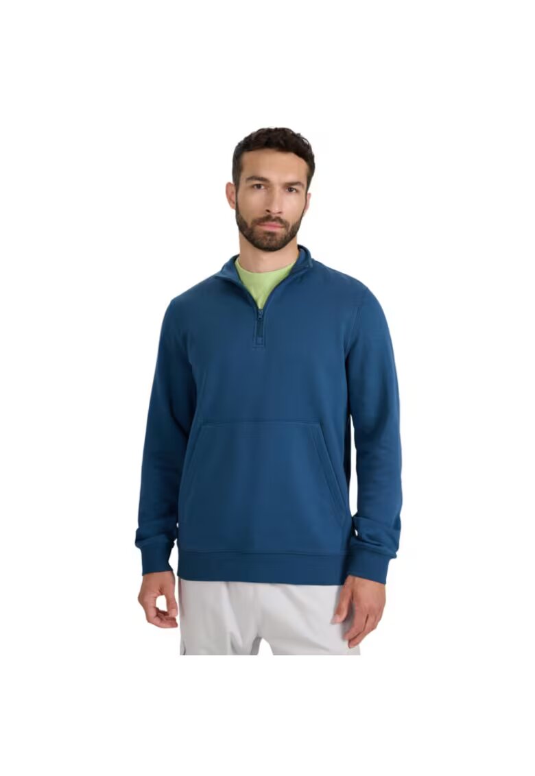 4F Bluza barbati - cu fermoar 1/2 - material sportiv