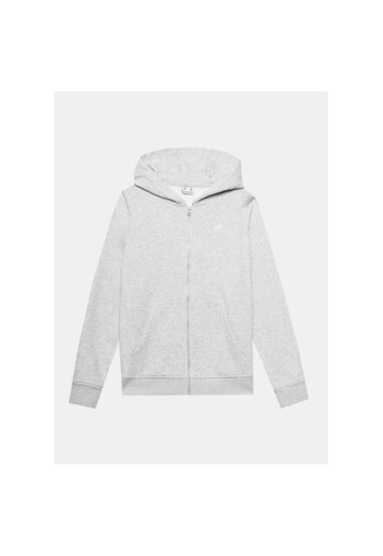 4F Bluza dama - 303942441 - Bumbac/Poliester - Gri - Gri