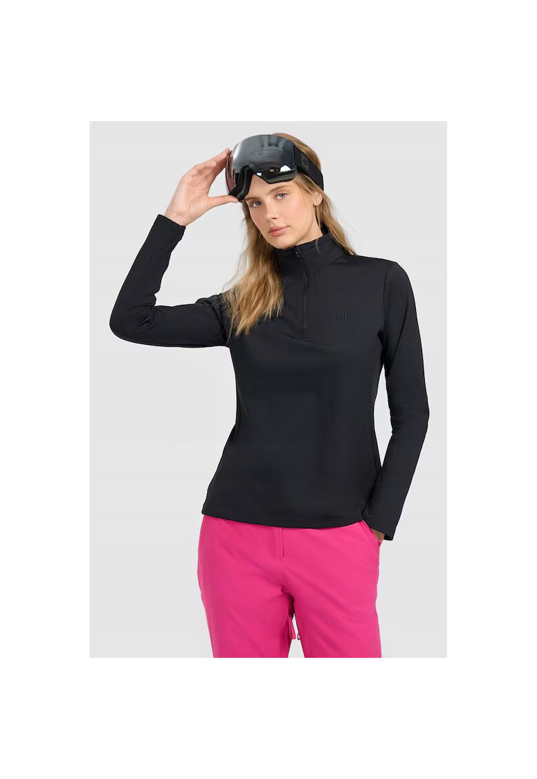 4F Bluza sport dama - termica - neagra - tehnologie Warm