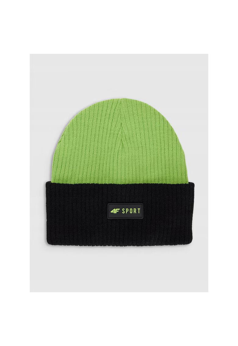 4F Caciula de iarna copii - verde - unisex - dimensiune universala