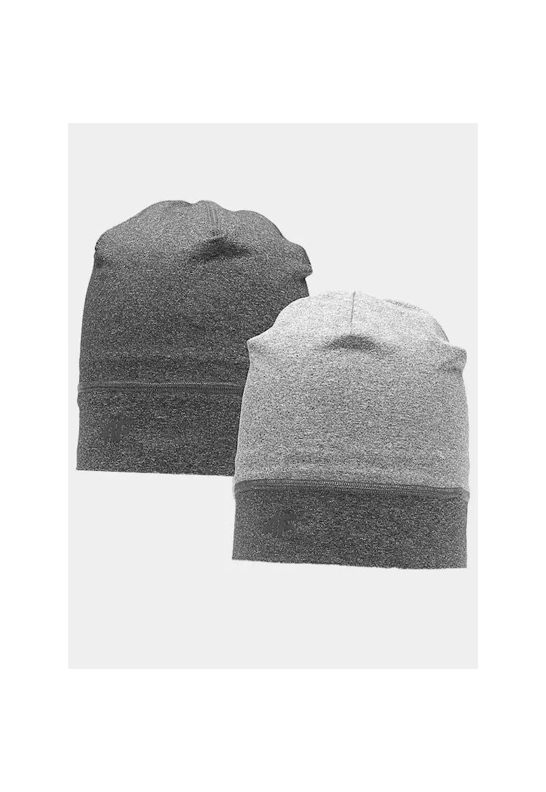 4F Caciula - material poliester - gri - 69754