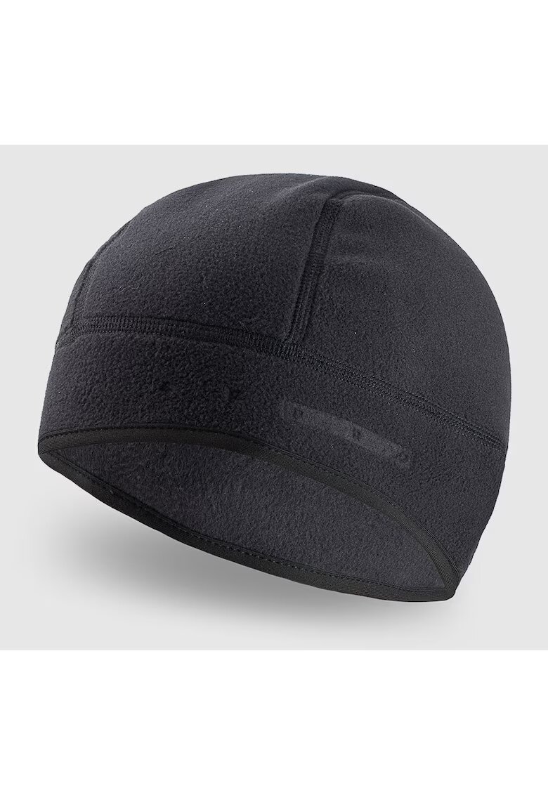 4F Caciula Termica Unisex Polartec Negru Intens pentru Trekking - Fleece Microserije - Confortabila si Usor de Usat - Marimi S-XL