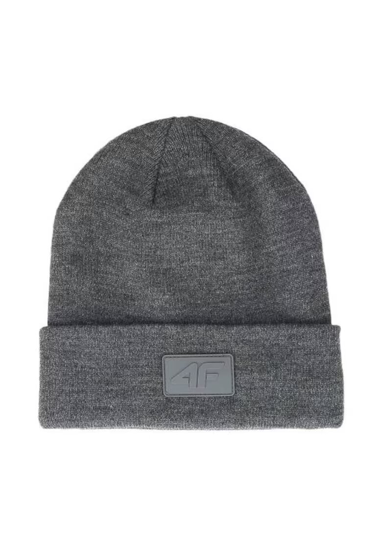 4F Caciula unisex Acril - Gri - One Size