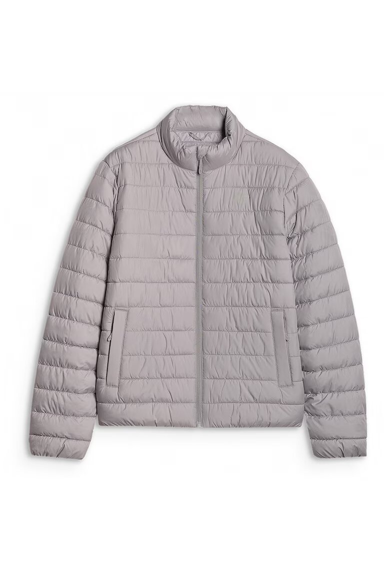 4F Geaca Puf Barbati Gri Rip-Stop - Usoara - Izolatie Sintetica - Impermeabila - Multi Active Outdoor - AW25