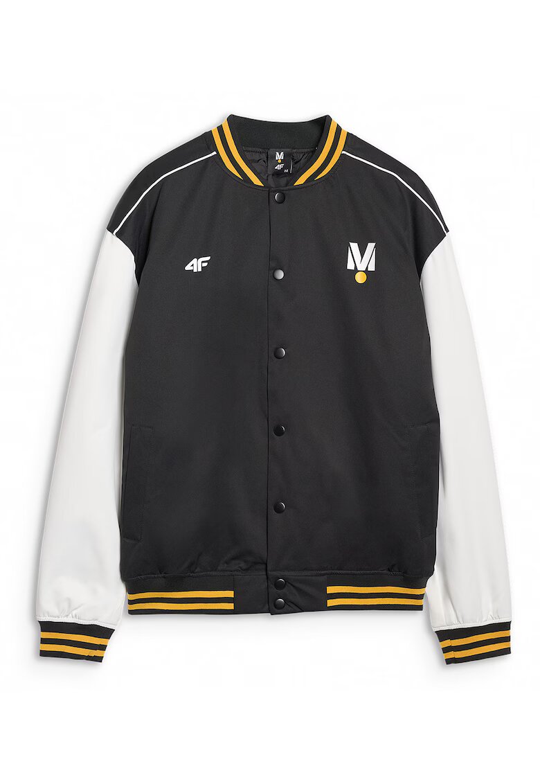 4F Geaca Tranzitie Unisex x Drift Mastersdwqf - Negru