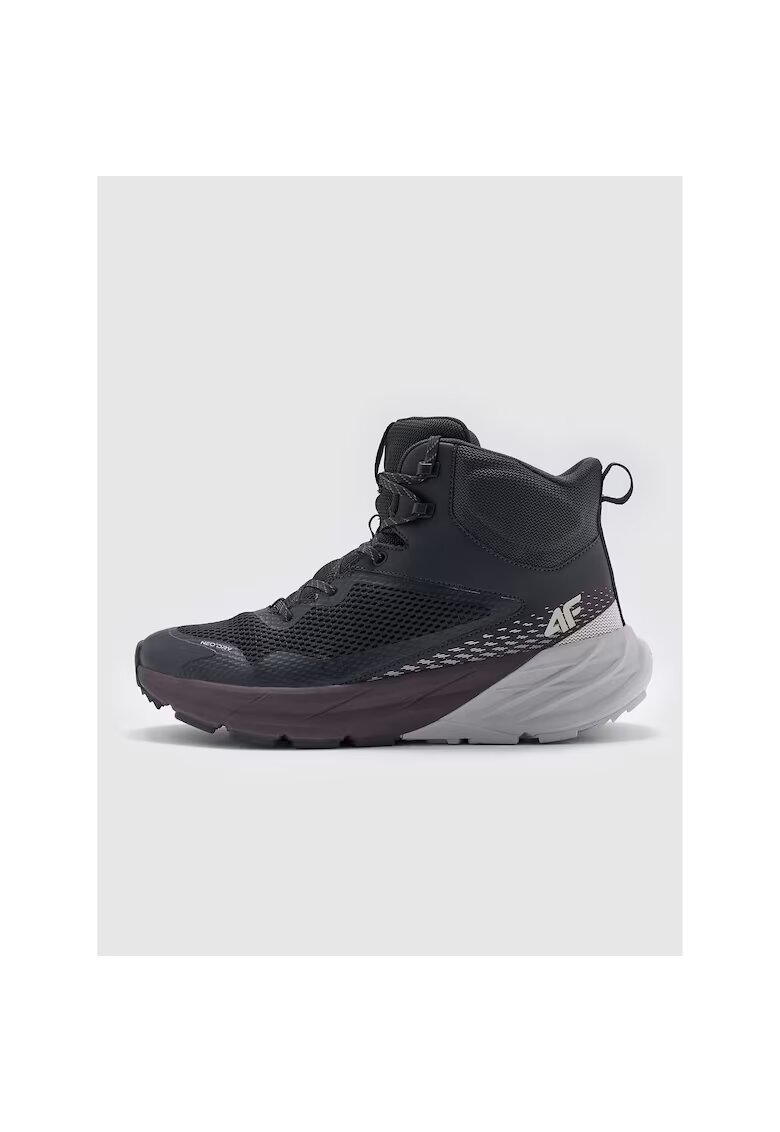 4F Ghete trekking barbati Speed Hiker - plasa - multicolor
