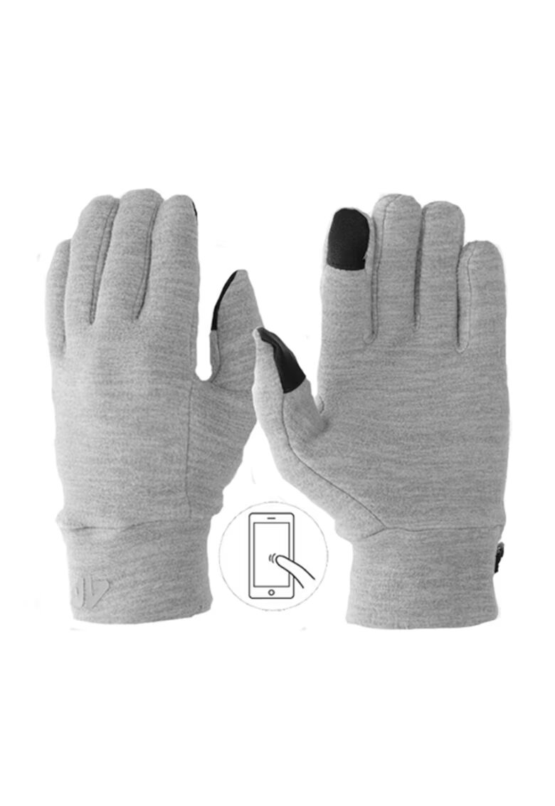 4F Manusi unisex Poliester - Negru - S-M INTL