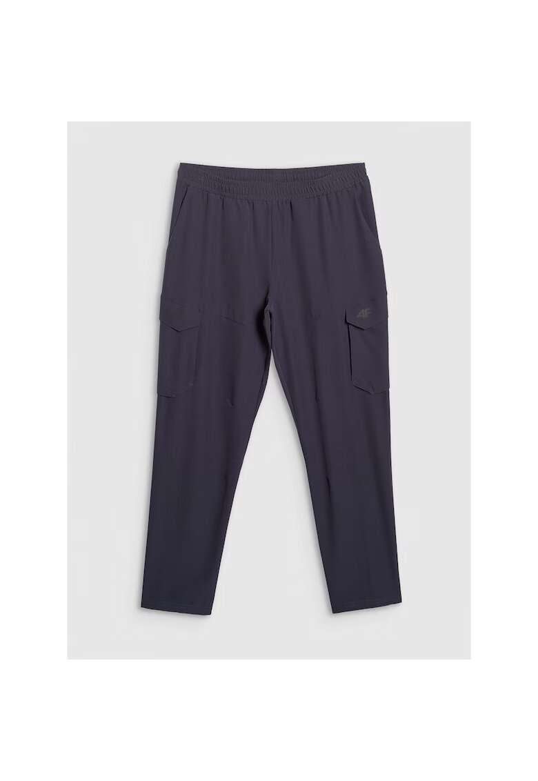 4F Pantaloni Antrenament Barbati - Uscare Rapida - Buzunare Cargo - 374151 - Bleumarin inchis