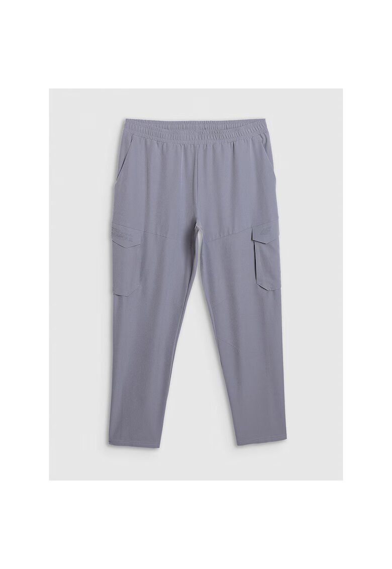 4F Pantaloni Antrenament Barbati - Uscare Rapida - Buzunare Cargo - 379451 - Albastru