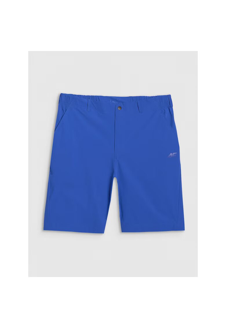 4F Pantaloni scurti de trekking albastru - material sintetic - uscare rapida - pentru barbati