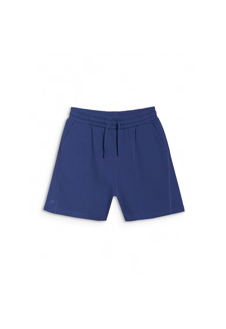 4F Pantaloni sport dama - ciclism - albastru