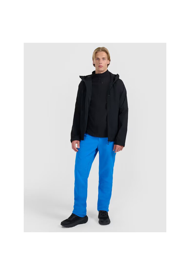 4F Pantaloni trekking barbati - poliester - albastru
