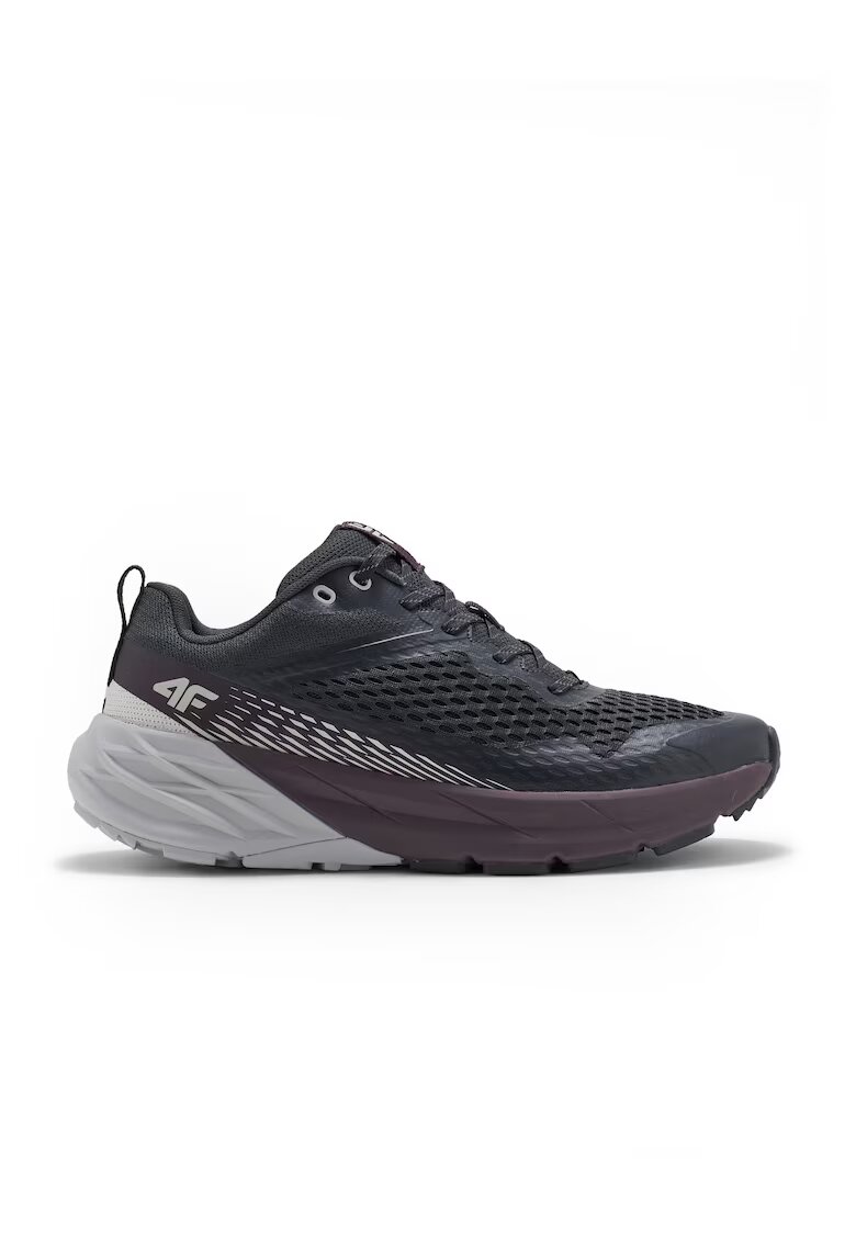 4F Pantofi sport barbati Speed Hiker - ventilatie excelenta - talpa usoara - gri - TPU si plasa