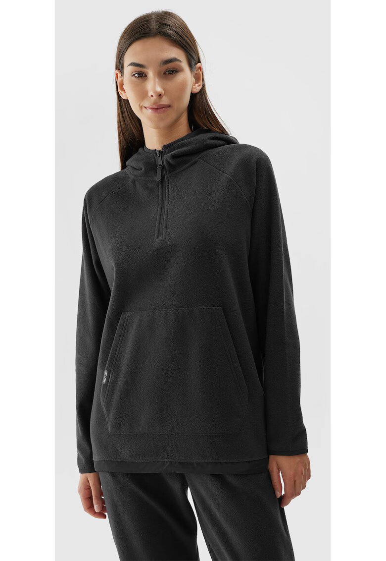 4F Polar dama Poliester - Negru - Negru