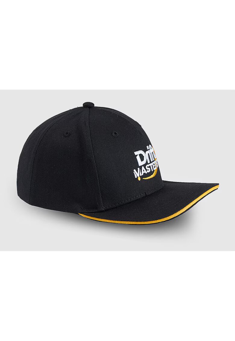 4F Sapca Unisex Fullcap x Drift Masters - Bumbac - Broderie - Ajustare Plastic - Cozoroc Drept - Sporturi Motorizate - Marime S/M