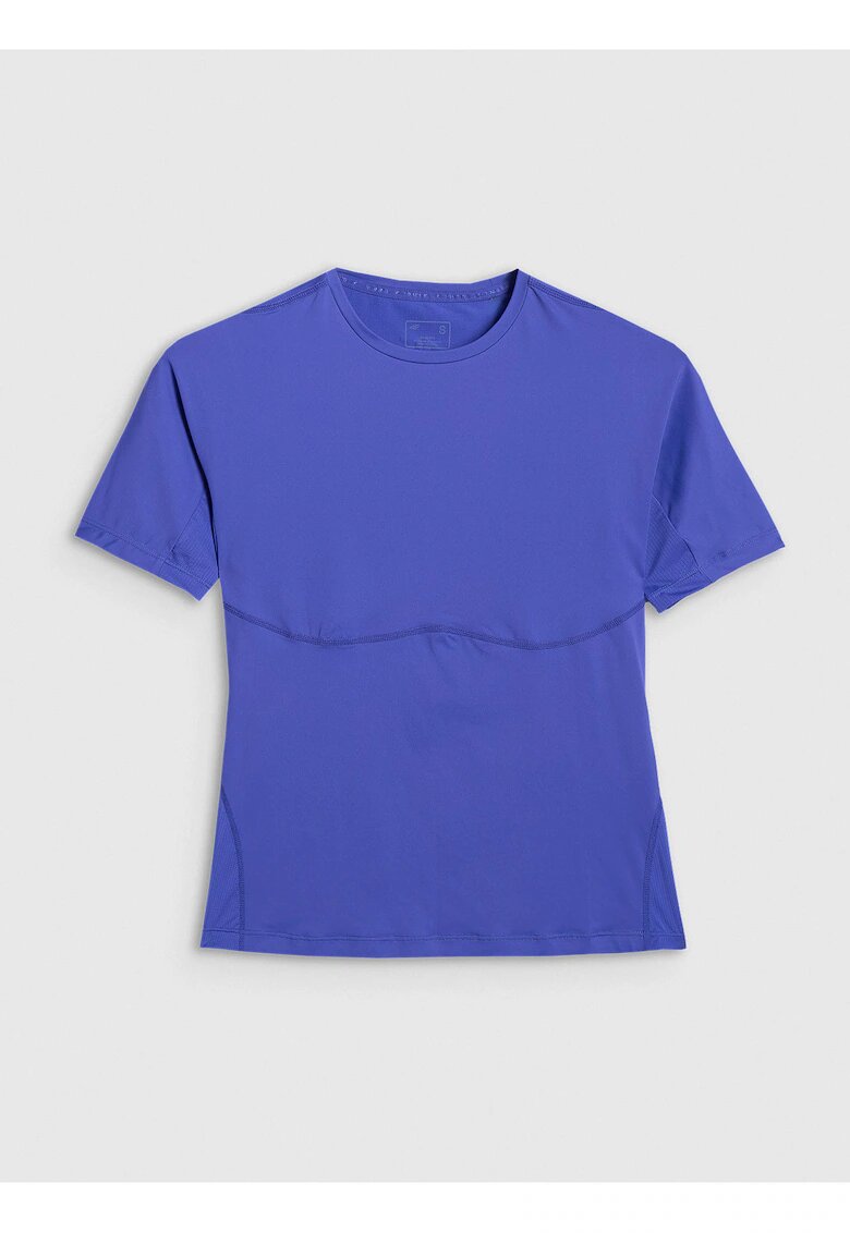4F Tricou Antrenament Femei Slim - 45674 - Albastru cobalt
