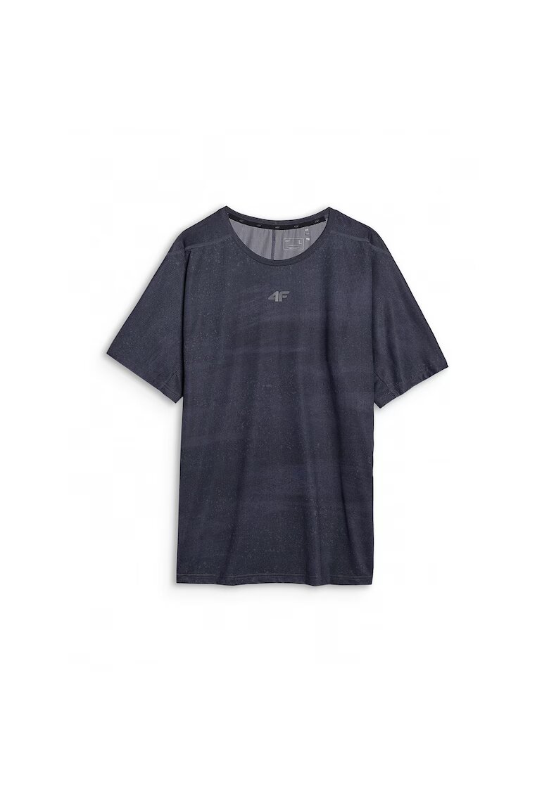 4F Tricou ciclism uscare rapida - negru - material sintetic - pentru barbati