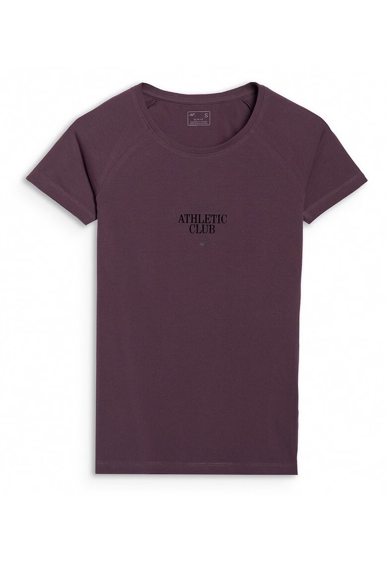 4F Tricou Slim - 87645 - Violet inchis