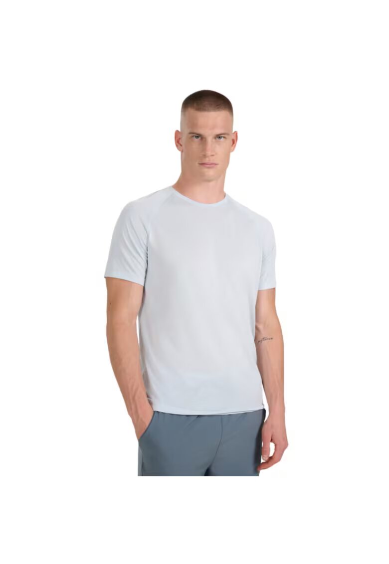 4F Tricou sport antrenament - gri - maneca scurta