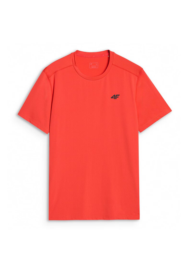 4F Tricou Sport Barbati - Rosu - Uscare Rapida - Regular Fit - Tehnologie Dry - Multi Active