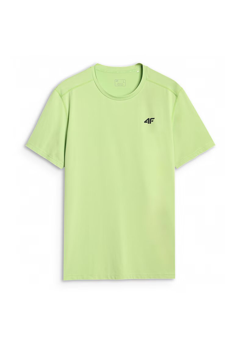 4F Tricou Sport Barbati - Verde deschis - Uscare Rapida - Regular Fit - Tehnologie Dry - Multi Active - Verde deschis