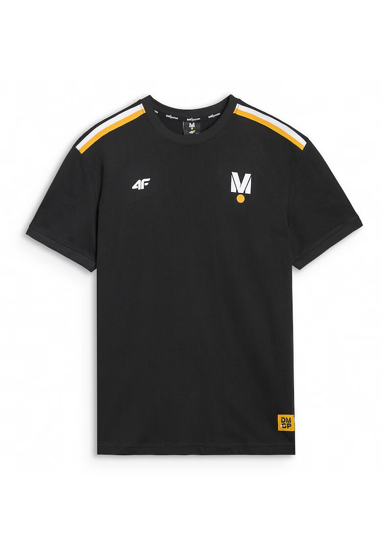 4F Tricou Unisex x Drift Masters - 100% Bumbac - Negru